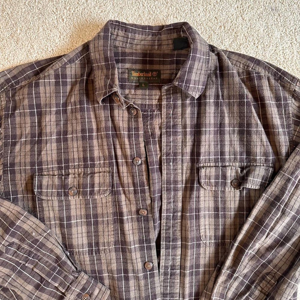 Timberland Oversized Flannel - Picture 5 of 5